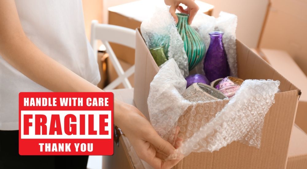 how to pack fragile items